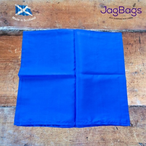 JagBag Standard Blue - Fine Silk - Made in Scotland - SPECIAL OFFER